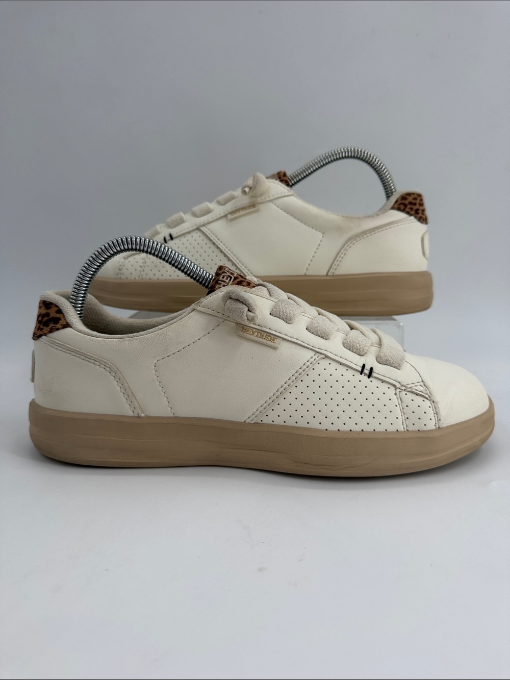 Hey Dude Karina Duo Classic Cheetah Print Sneakers Women's Size US 8